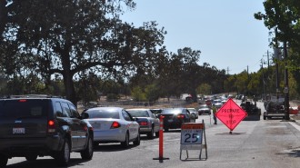 Road work Union Road, Paso Robles