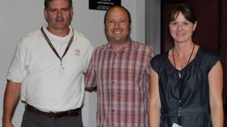 Jay Asher, Aaron Cantrell, Stephanie Lowe, Paso Robles High School