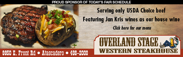 Mid-State Fair Daily Schedule