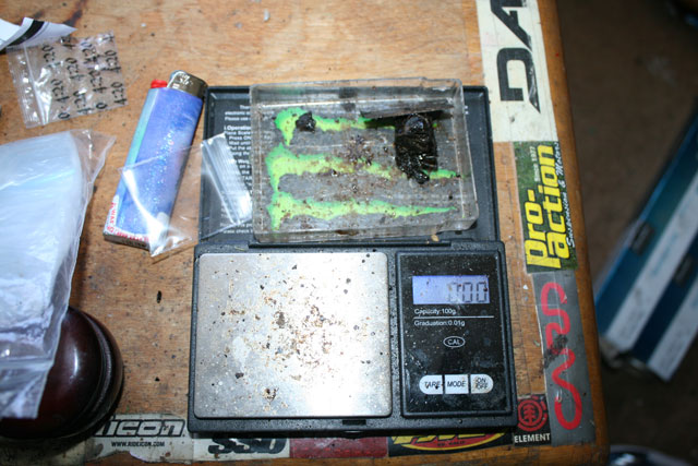 A photo from the sheriff's office case against Ross Fitzpatrick.