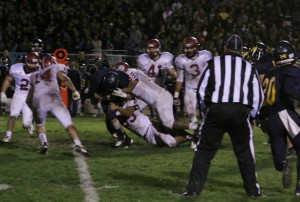 Bearcats defense, PRHS Bearcats football, Arroyo Grande