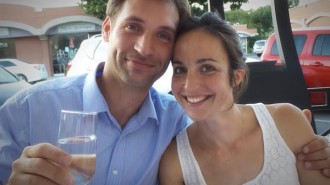 Guillaume and Solene Fabre of Clos Solene.