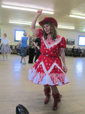 Kathy Racine square dance caller