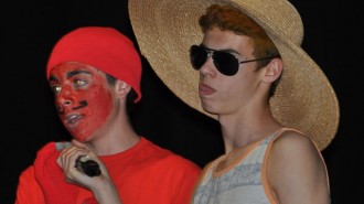 Schuyler McMahan, Graham Farrell, PRHS Drama, Talent Night, Paso Robles