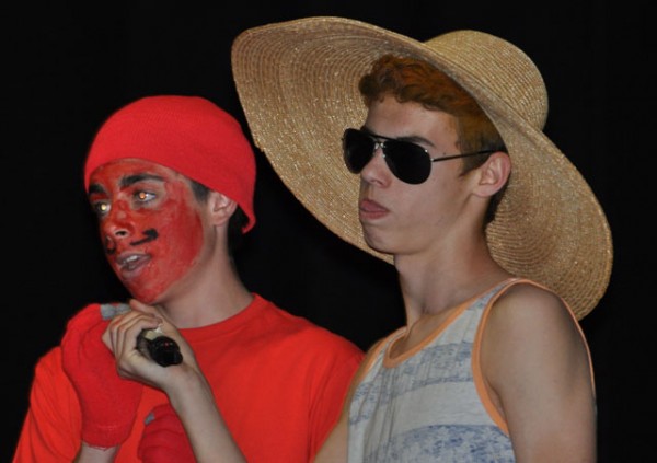 Schuyler McMahan, Graham Farrell, PRHS Drama, Talent Night, Paso Robles