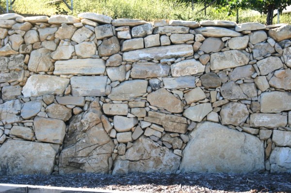 Calcareous shale wall.