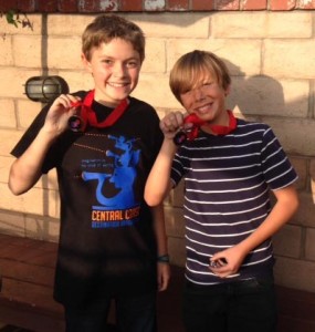 The Middle School Team, Team Phoenix: Sam Gomez and Hobie Smith