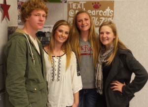 Teens for Jeans, PRHS Leadership, Alec Kleinman, Lauren Hocker, Lily Seebart, Brielynn Elliott