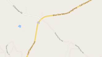 Crash on Highway 58