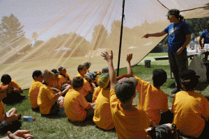 Cub Scout Day Camp in Paso Robles in 2014.