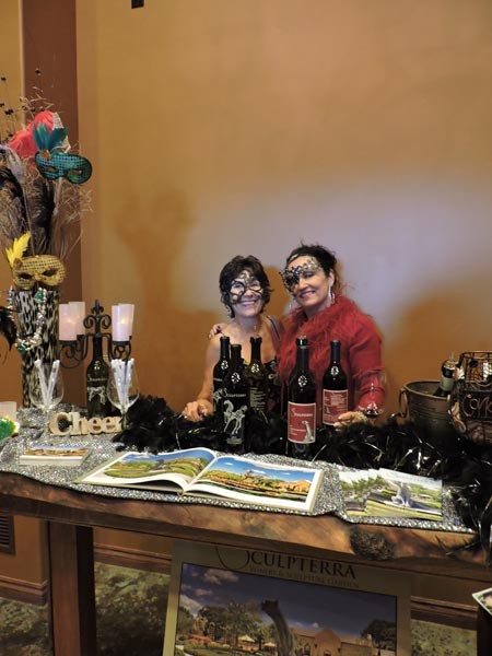 Maria Blute and Chris Anselmi of Sculpterra.