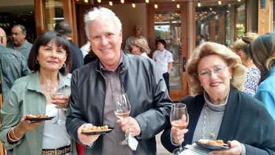 Jack and Barbara Cohen with Lynn Sonderling. Photo by Don Sonderling.