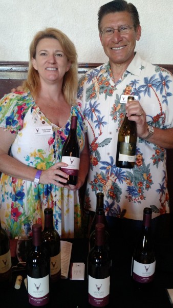 Pedro and Vicky Vargas of Vino Vargas.