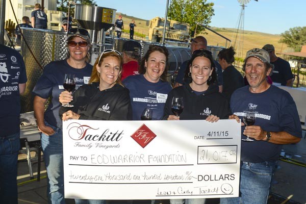 Pictured – left to right: Kori Meyer, Kellie Perry, Cindy Tackitt, Nicole Motsek (Executive Director, EODWF), Leon Tackitt.