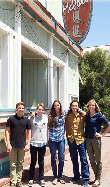 The May 2015 Templeton High School Students of the Month and Featured Staff Member Shirley Brard. Photo Courtesy of Andrew Cherry, THS Principal.