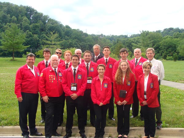 A group of Skills USA students. Photo courtesy of Randy Canady.