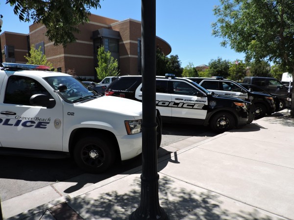 Support from Grover Beach and Atascadero police departments.