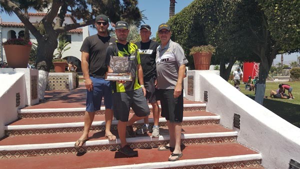The racing team with their 2nd place recognition. Courtesy photo.