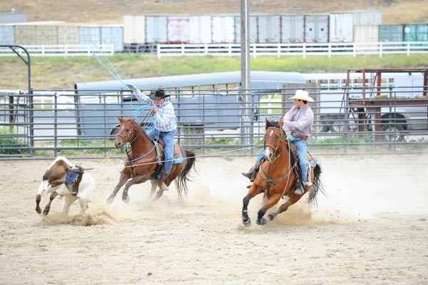 Dalton Pearce (black hat) Tristan Ruffoni (white hat). Courtesy photo.