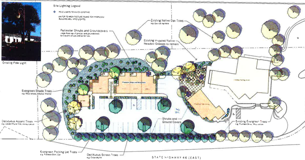 The plans for the new project.