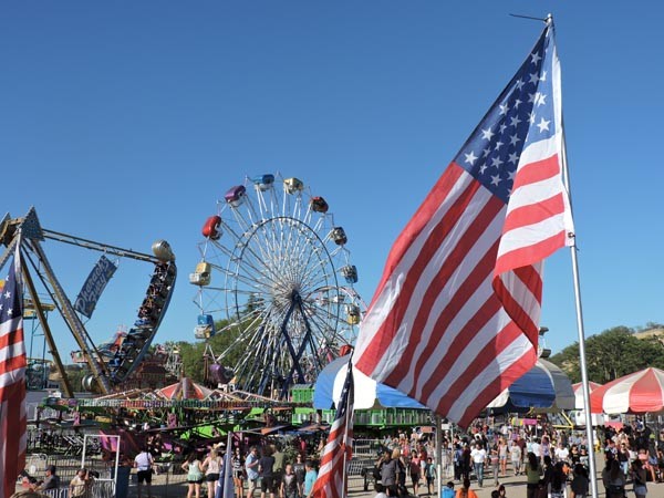 carnival shot mid state fair