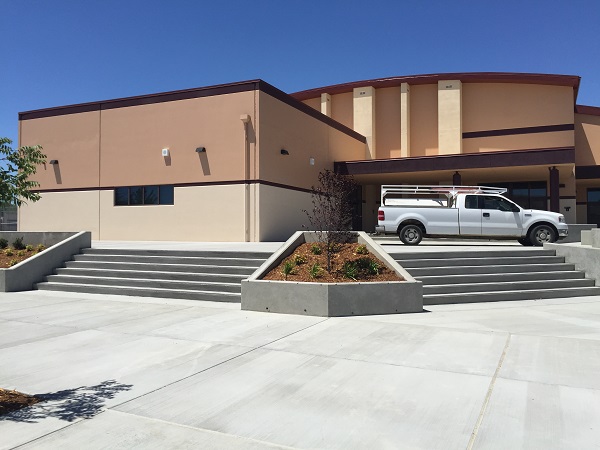 Paso Robles High School is just weeks from opening a second gym facility on campus. Photo by Paula McCambridge