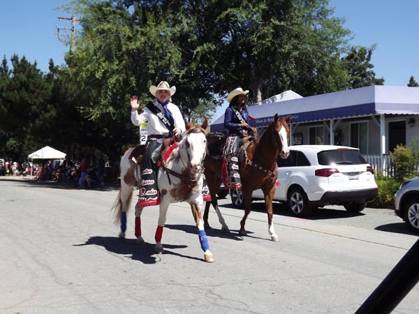 The 2014 Creston Classic Rodeo Queen Haley Simonin and the 2014 Creston Classic Rodeo Junior Queen Kiah Williams. Courtesy photo.