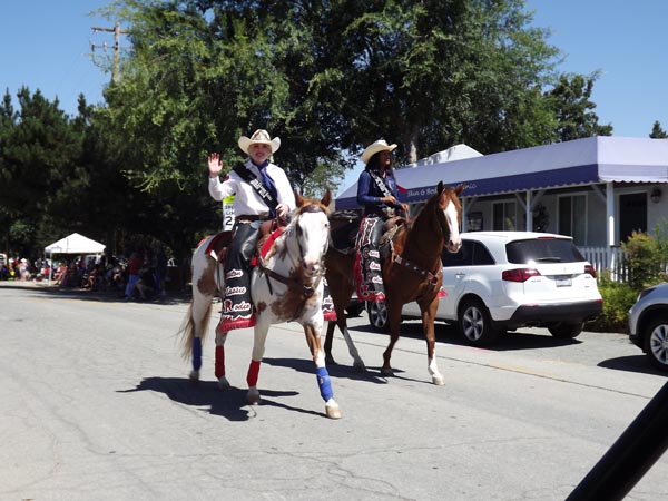 The 2014 Creston Classic Rodeo Queen Haley Simonin and the 2014 Creston Classic Rodeo Junior Queen Kiah Williams. Courtesy photo.