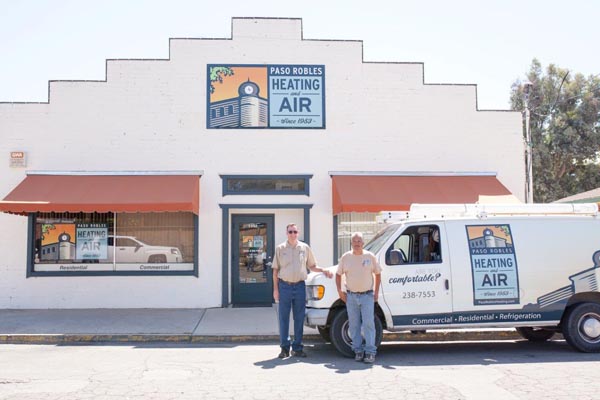 Paso Robles Heating and Air is a local, family-run company.