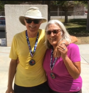 Steve Sidwell and Janice Van Bever.