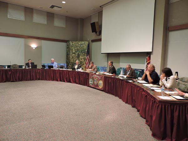 The Paso Robles City Council heard complaints from city residents at Tuesday night's meeting. Photos by Skye Ravy,
