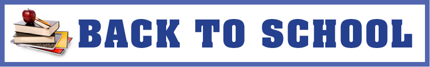 Back to School banner