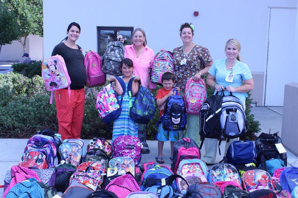 Back row: Nicole Fuson, Cyndi Allan, Jessica Oliviera, and Jessie Vital. Front row: Tatiana Oliviera and Kipton Oliviera. Courtesy photo.