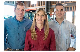 Dean Harrell, Lisa Hurdle, and Randy Heinzen. Courtesy photo.