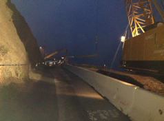 The construction project along Highway 1. Courtesy photo.