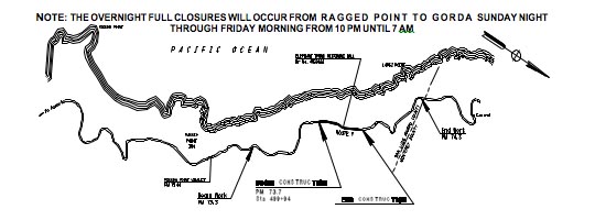 Highway one construction project