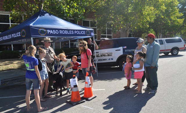 Paso Robles City Library, Paso Robles Police, State Parks, Meagan Friberg