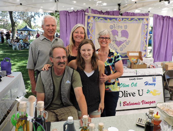 Of Cholame based Olive U: Bud Chase, Bonnie Chase, Peggy Chase, Doug Chase and Whittney Jackson.
