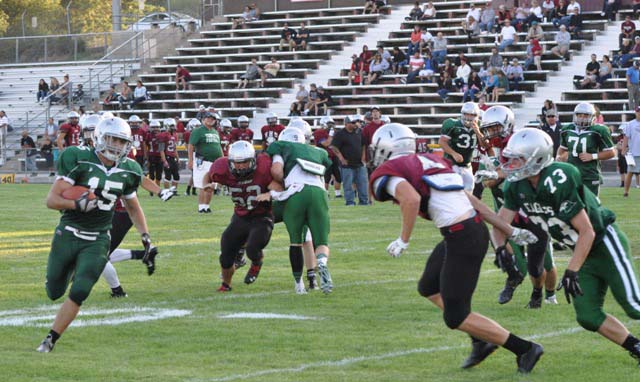 PRHS Bearcats, THS Eagles, 2015 football, Meagan Friberg