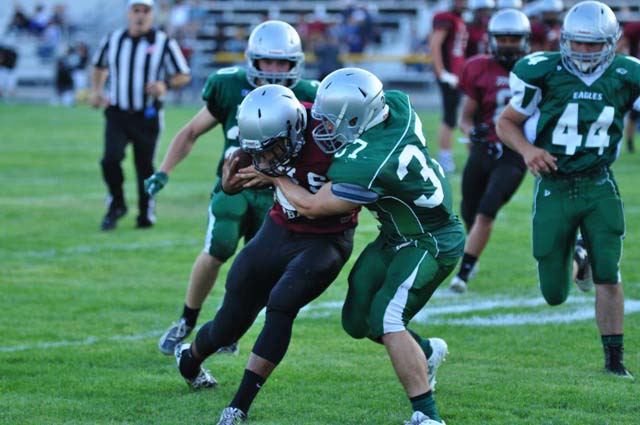 PRHS Bearcats, THS Eagles, 2015 football, Meagan Friberg