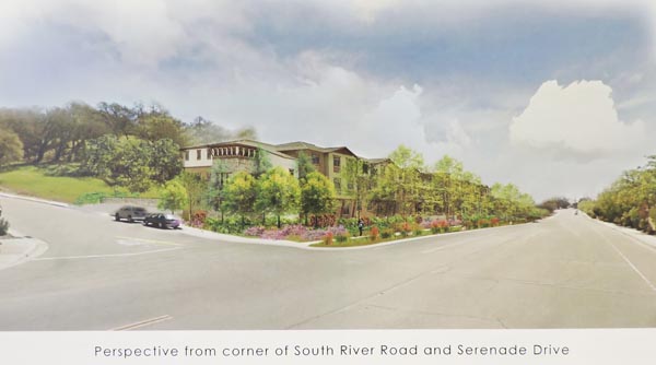 Assisted living home artist rendering