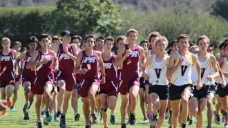 PRHS cross country, Bearcats, Lori Chamberlain, Josh Potter, Trad Berti, Gannon Chamberlain, Daniel Cox, and Luis Armendariz