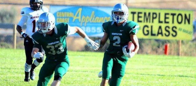 THS football, Eagles, Brandon Bracy, Penny Fuentes