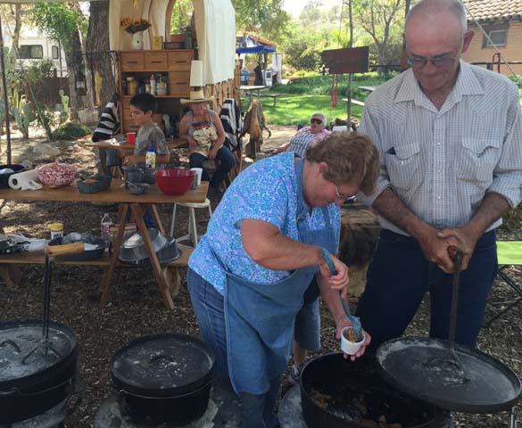 Rios-Caledonia Adobe, Caledonia Days, Dutch Oven Cook-off, Meagan Friberg