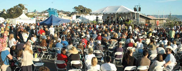 Attendees enjoying live entertainment at a prior year's festival. Courtesy photo.