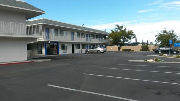 Motel 6 in Atascadero. Photo by Teresa Turner.