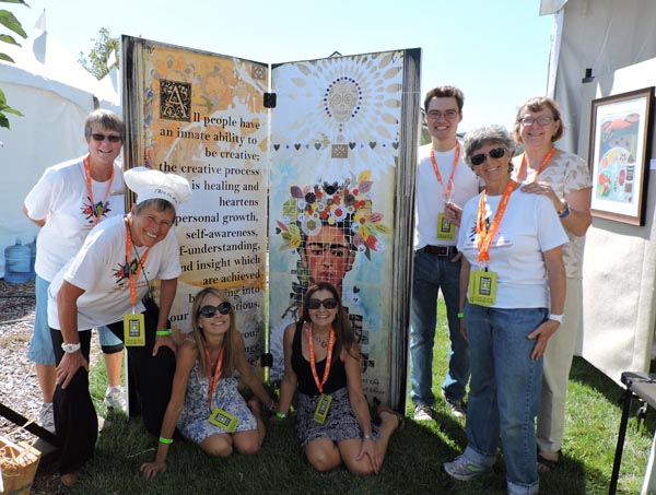 From Studios on the Park: Katie Moldauer, Grace Iaquinto, Jordan Hockett, Marie Ramey, Helen Davie and Sasha Irving. Photo by Skye Ravy.