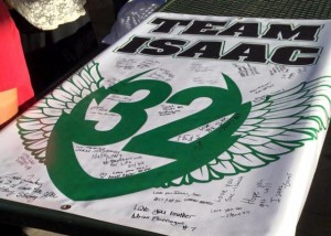 Team Isaac, Eagles strong, Isaac Lindsey