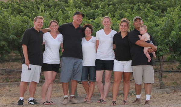 The Record family: Chris, Tricia, Randy, Anne, Mindy, Madelynn, Joel and Joel Jr.