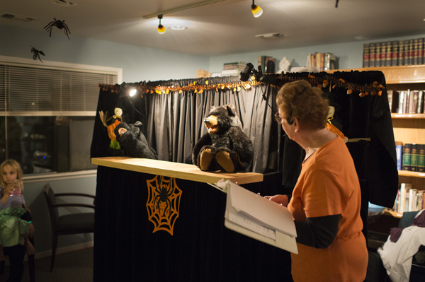 Atascadero United Methodist Church's annual Halloween carnival includes an original puppet show. Photo by Mark Rehfield